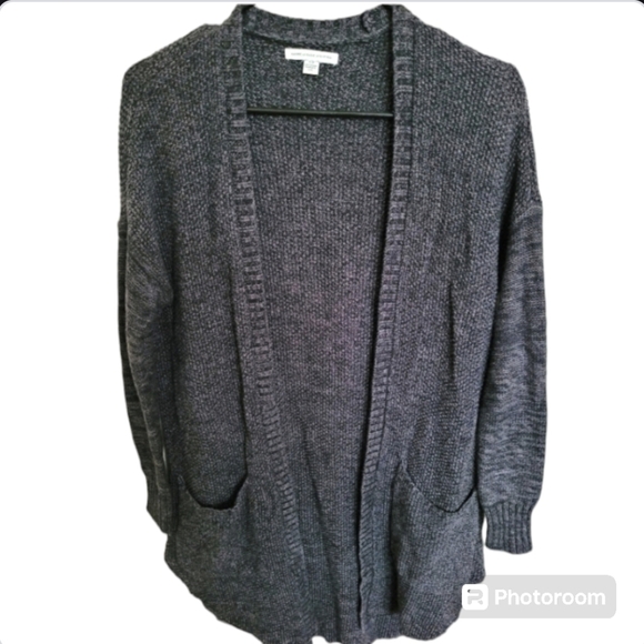 American Eagle Outfitters Gray Long Cardigan Sweater Size Small - Picture 1 of 5